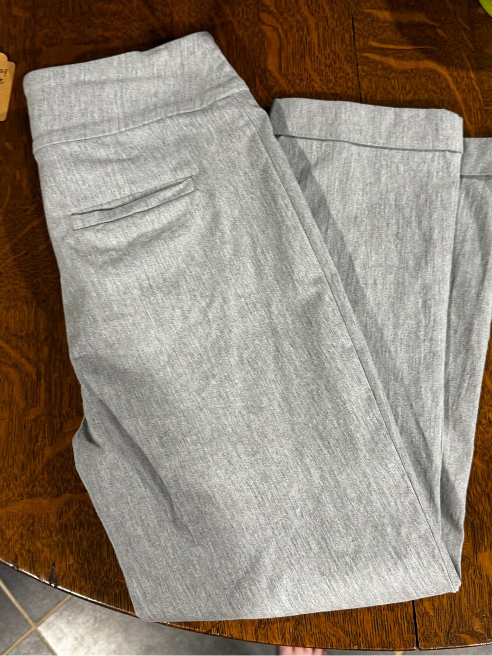 Tribal Women's Light Gray Ankle Pants